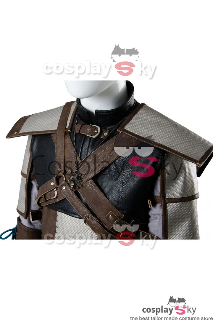 NewCosplay The Witcher 3 Wild Hunt Geralt Of Rivia Outfit Cosplay Costume New Arrivals 6 NewCosplay The Witcher 3 Wild Hunt Geralt Of Rivia Outfit Cosplay Costume New Arrivals