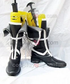 NewCosplay Togainu No Chi GanJi Cosplay Boots Shoes Black New Arrivals