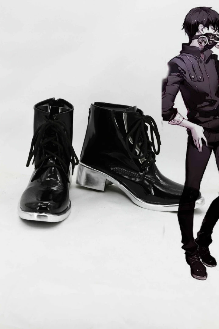 NewCosplay Tokyo Ghoul Kaneki Ken Boots Cosplay Shoes 3 NewCosplay Tokyo Ghoul Kaneki Ken Boots Cosplay Shoes