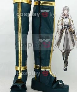 NewCosplay Touken Ranbu Tsurumaru Kuninaga Boots Cosplay Shoes New Arrivals