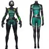 Fandomsky VALORANT Viper Cosplay Costume Jumpsuit Outfits Halloween Carnival Suit New Arrivals