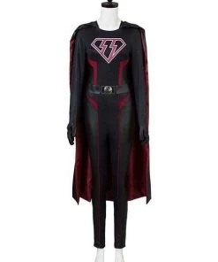 NewCosplay New Arrivals Supergirl Overgirl Kara Zor-El Danvers Outfit Cosplay Costume Jumpsuit +Cape