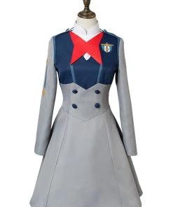 NewCosplay DARLING In The FRANXX Ichigo Code 015 Girls Uniform Dress Cosplay Costume