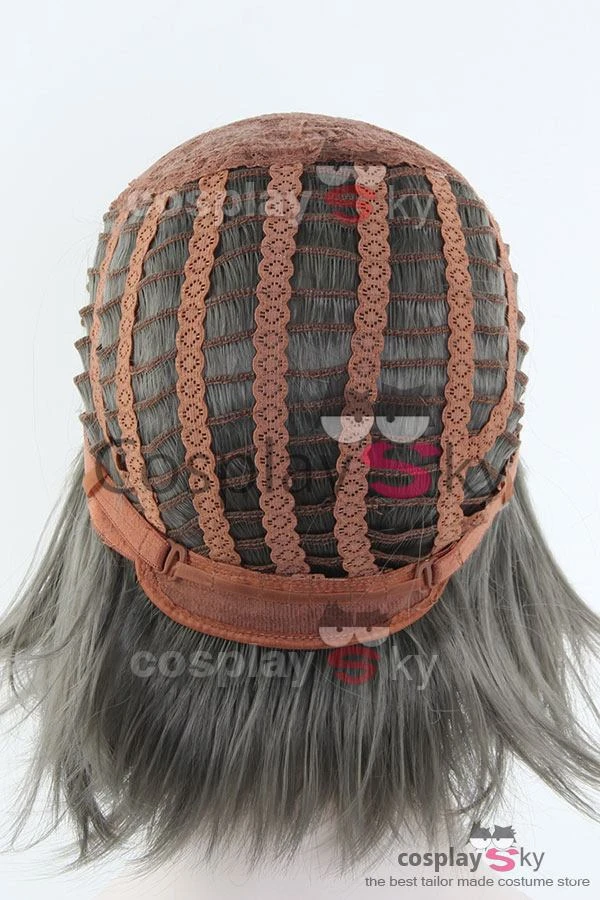 NewCosplay Zootopia Flash The Sloth Cosplay Wigs Short 6 NewCosplay Zootopia Flash The Sloth Cosplay Wigs Short