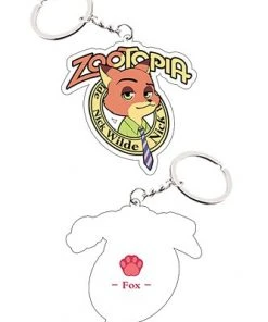 NewCosplay Zootopia Fox Nick Keychain Cosplay Accessories New Arrivals